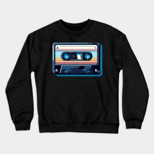 retro cassette tape Crewneck Sweatshirt